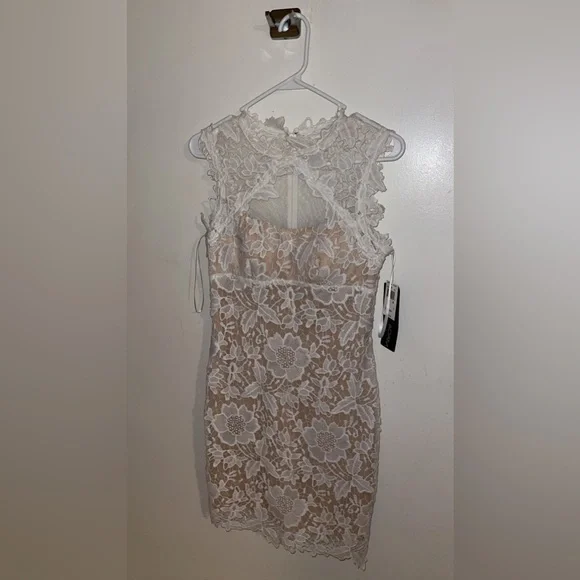 Betsy & Adam | Dresses | New Betsy Adam White Cream Cocktail Dress |  Poshmark